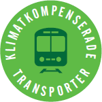 Klimatkompenserade transporter