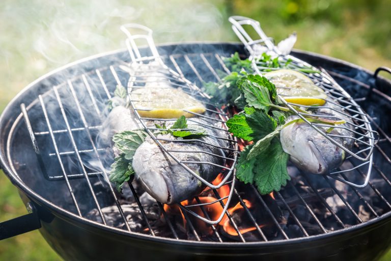 Grillad seabream