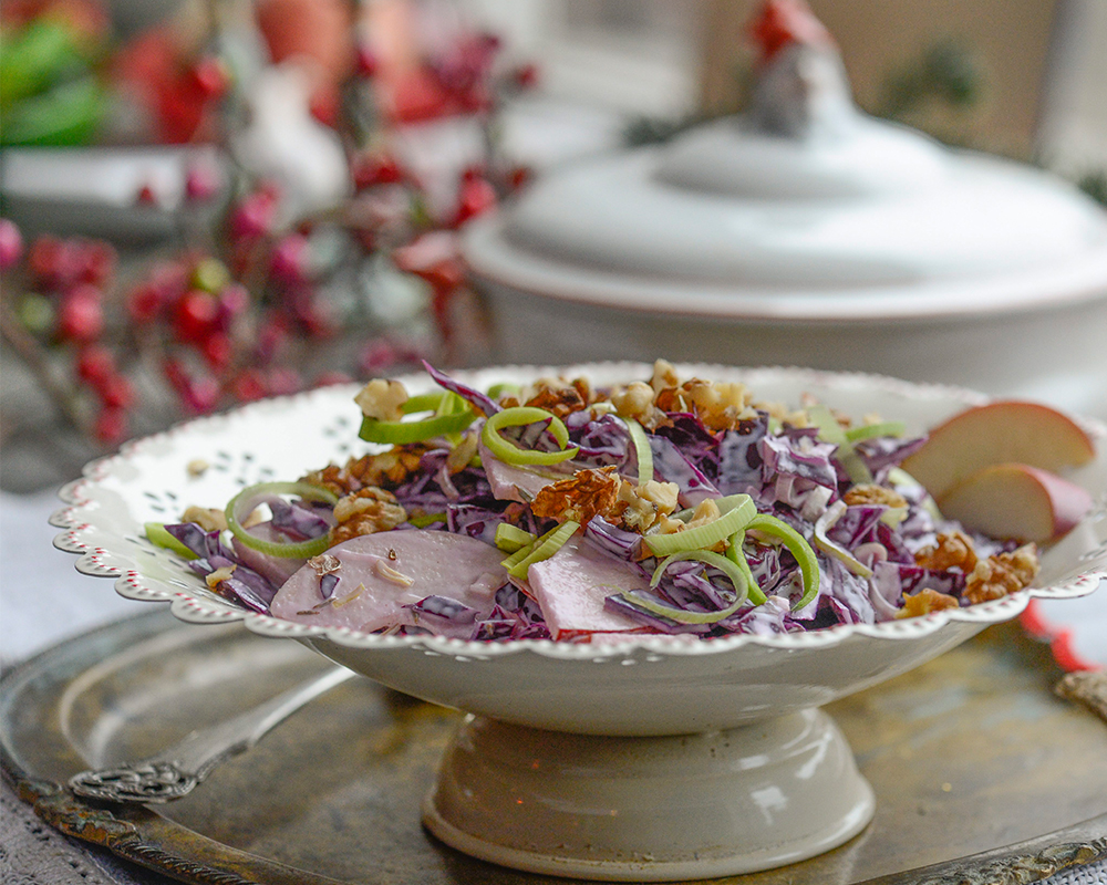 recept julig coleslaw
